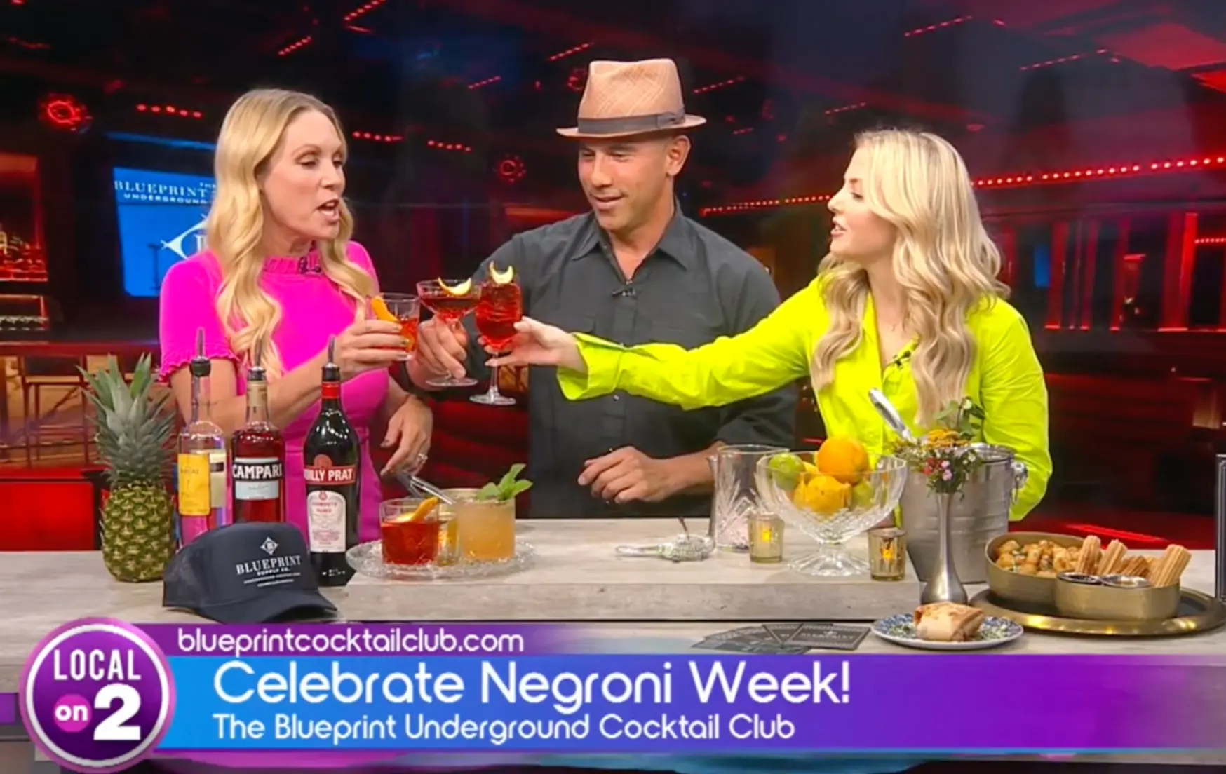 The Blueprint Underground Cocktail Club: Negroni Week!