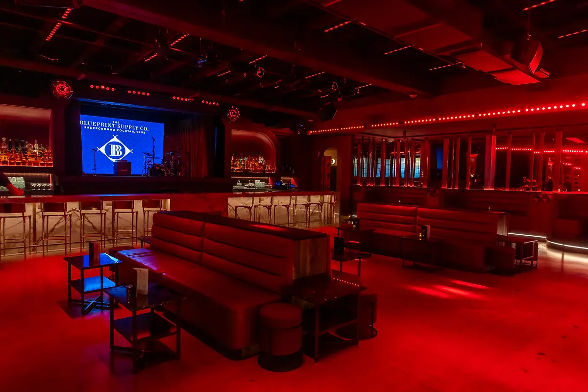 About Blueprint Supply Co. Underground Cocktail Club