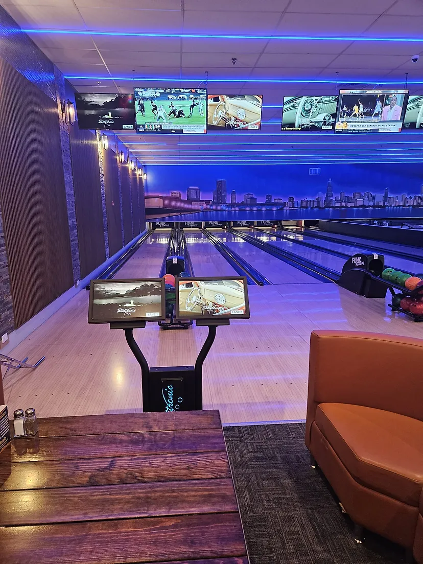 Bowling at Midway Sports Bar in Bartlett